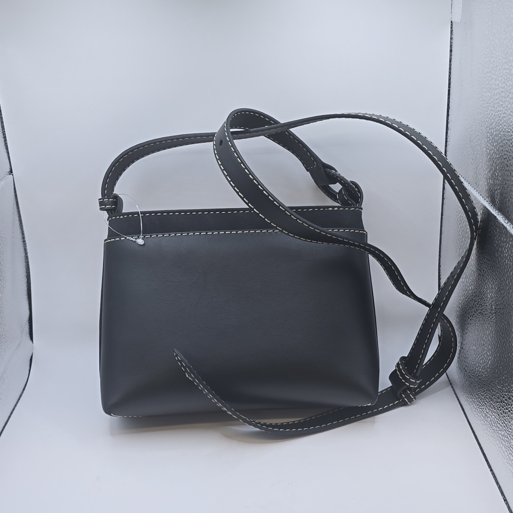 New Sam Edelmen Crossbody Bag Juila Quilted Recycled Leather - Picture 3 of 4